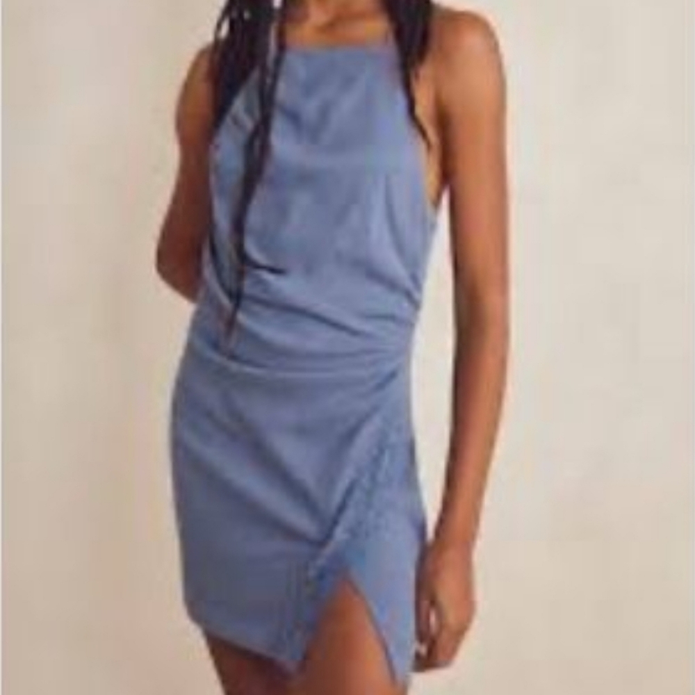 Free People Rylee Bodycon blue NWOT